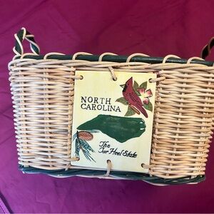 North Carolina Wicker Basket